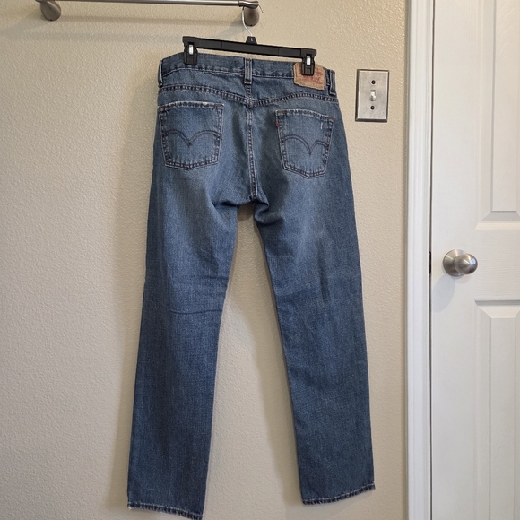 Men Levi's 511 Skinny Blue Jeans 34W x 30L - Picture 3 of 8